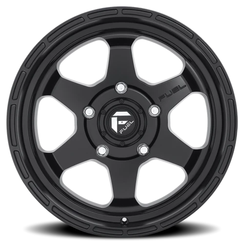 Fuel Shok D664 20x9 +19 6x139.7mm 106.1mm Matte Black