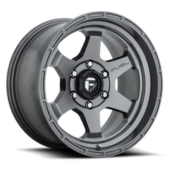 Fuel Shok D665 17x9 -12 6x139.7mm 106.1mm Matte Anthracite