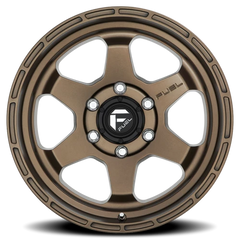 Fuel Shok D666 17x9 +1 6x135mm 87.1mm Matte Bronze