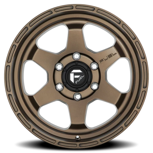 Fuel Shok D666 18x9 +1 6x114.3mm 66.06mm Matte Bronze