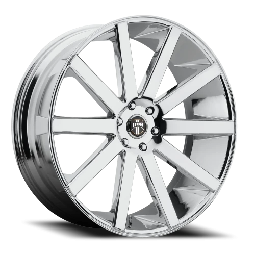 DUB Shot Calla S120 24x10 +30 6x135mm 87.1mm Chrome