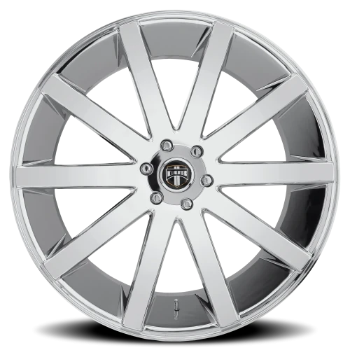 DUB Shot Calla S120 24x10 +30 6x135mm 87.1mm Chrome