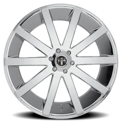DUB Shot Calla S120 26x10 +20 6x139.7mm 106.1mm Chrome