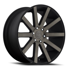 DUB Shot Calla S121 26x10 +20 6x139.7mm 106.1mm Matte Black Double Dark Tint
