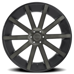 DUB Shot Calla S121 30x10 +30 6x139.7mm 78.1mm Matte Black Double Dark Tint