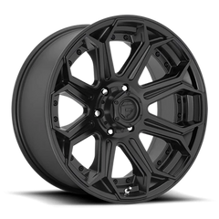 Fuel Siege D706 24x12 -44 6x139.7mm 106.1mm Matte Black