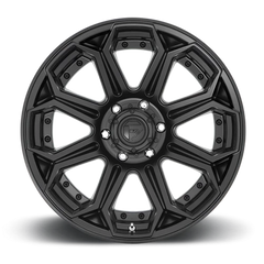 Fuel Siege D706 24x12 -44 6x139.7mm 106.1mm Matte Black
