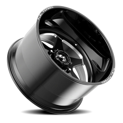Fuel Sift FF115 GBM 24x14 -73 6x139.7mm 78.1mm Gloss Black Milled