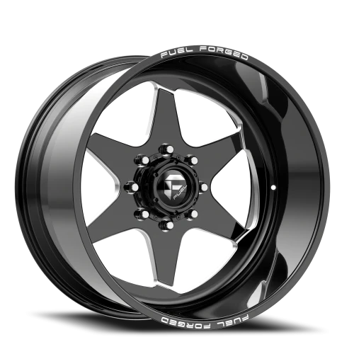 Fuel Sift FF115 GBM 20x10 -25 8x165.1mm 117mm Gloss Black Milled