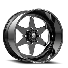 Fuel Sift FF115 GBM 22x11 +0 8x165.1mm 117mm Gloss Black Milled