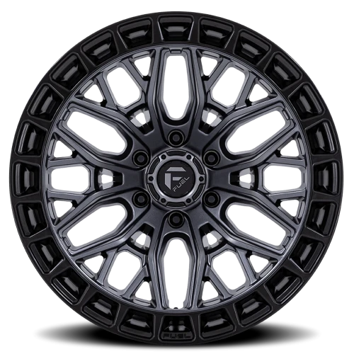 Fuel Sigma FC869 AB 17x9 -12 5x127mm 71.5mm Matte Gunmetal Matte Black Lip