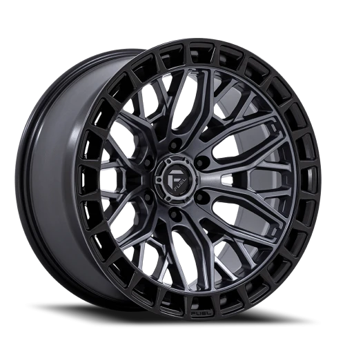 Fuel Sigma FC869 AB 17x9 -12 6x139.7mm 106.1mm Matte Gunmetal Matte Black Lip