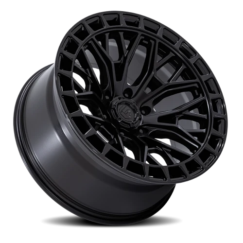 Fuel Sigma FC869 MB 20x10 -18 6x135mm 87.1mm Blackout Gloss Black Lip