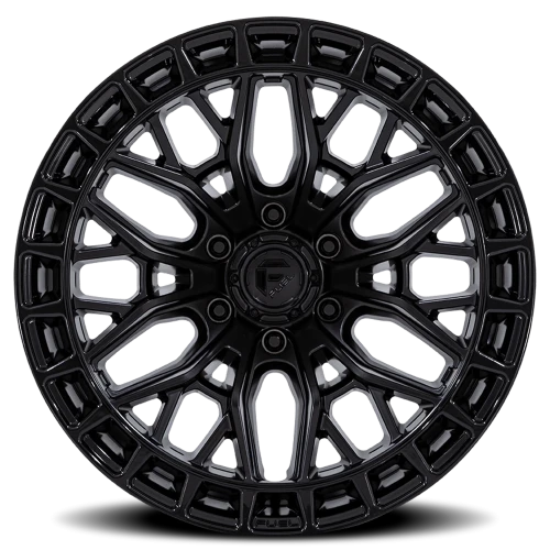 Fuel Sigma FC869 MB 22x9.5 +18 6x139.7mm 106.1mm Blackout Gloss Black Lip