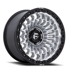 Fuel Sinister FC870DB 20x9 +1 5x127mm 78.1mm Machined Silver Matte Black Lip
