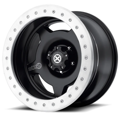ATX Slab Beadlock AX756 17x9 -38 8x165.1mm 125.1mm Satin Black