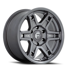 Fuel Slayer D838 17x8.5 +1 6x135mm 87.1mm Matte Gunmetal