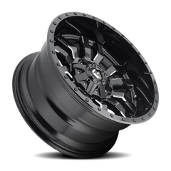Fuel Sledge D595 20x9 +20 8x165.1mm 125.1mm Gloss Black Milled