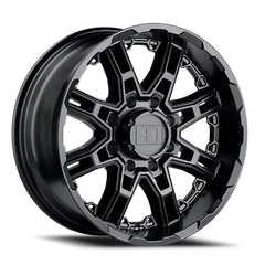 Level 8 Slingshot MB 18x9 -10 5x127mm 71.6mm Matte Black