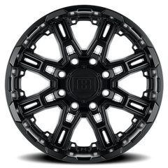 Level 8 Slingshot MB 22x11.5 -44 6x139.7mm 112.1mm Matte Black