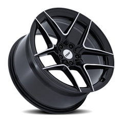 TSW Slipstream BD 20x10.5 +38 5x120mm 74.1mm Gloss Black Machined Face