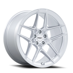 TSW Slipstream SD 20x10.5 +38 5x120mm 74.1mm Gloss Silver Machined Face