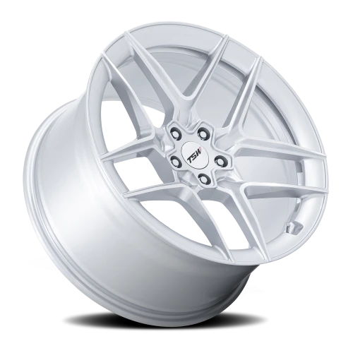 TSW Slipstream SD 19x10.5 +35 5x120mm 74.1mm Gloss Silver Machined Face