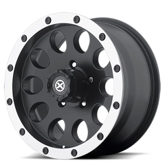 ATX Slot AX186 BK 18x9 -24 5x127mm 78.1mm Satin Black Machined Face