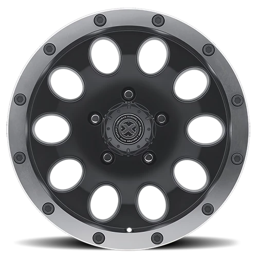 ATX Slot AX186 BK 18x9 -24 5x127mm 78.1mm Satin Black Machined Face
