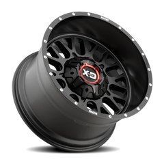 XD Series Snare XD842 GB-GT 20x10 -18 8x165.1mm 125.5mm Gloss Black Gray Tint