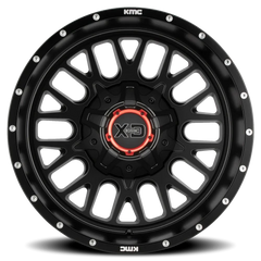 XD Series Snare XD842 GB-GT 20x12 -44 6x135mm 106.25mm Gloss Black Gray Tint