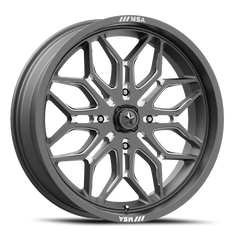 MSA Sniper M47 G-M 20x7 +10 4x137mm 96mm Gunmetal Milled