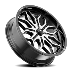 MSA Sniper M47 GBM 20x7 +10 4x156mm 115.1mm Gloss Black Machined