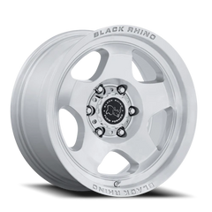 Black Rhino Sol BR031SD 17x8 +20 5x114.3mm 72.56mm Gloss Silver Machined Face