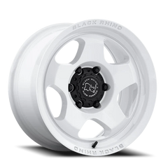 Black Rhino Sol BR031WX 17x8.5 +0 6x135mm 87.1mm Gloss White