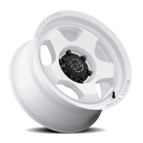 Black Rhino Sol BR031WX 17x9 +12 6x120mm 74.6mm Gloss White