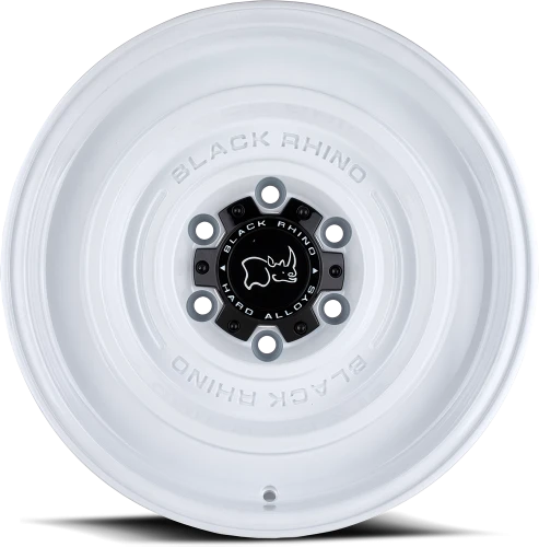 Black Rhino Solid WH 17x9.5 -18 5x127mm 71.6mm Gloss White