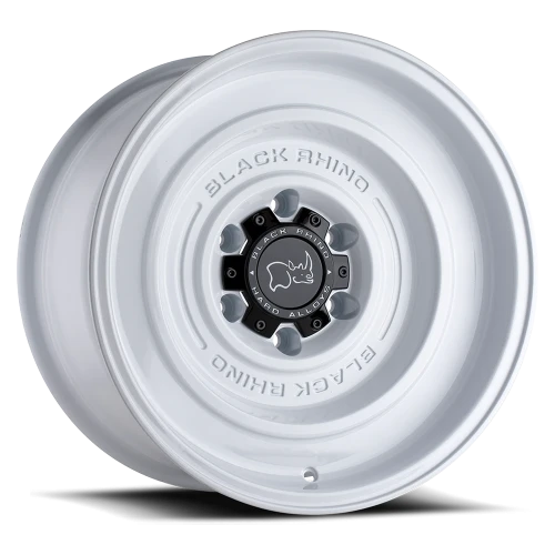Black Rhino Solid WH 17x9.5 -12 6x139.7mm 112.1mm Gloss White