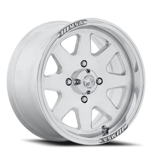 MSA Spark UTV M54 HX 14x7 +10 4x110mm 86mm Polished