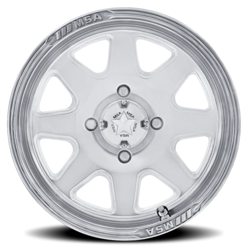 MSA Spark UTV M54 HX 15x7 +10 4x110mm 86mm Polished