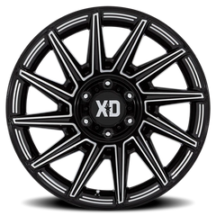 XD Series Specter XD867 GB 20x10 -18 8x180mm 124.2mm Gloss Black Milled