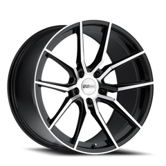 Cray Spider GB 20x12 +41 5x120.65mm 70.3mm Gloss Black Mirror Cut Face