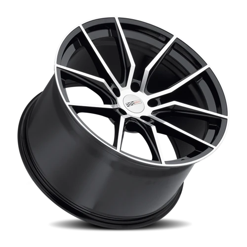 Cray Spider GB 20x9 +38 5x120mm 67.06mm Gloss Black Mirror Cut Face