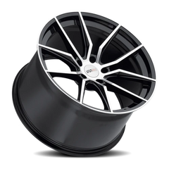 Cray Spider GB 19x10.5 +65 5x120.65mm 70.3mm Gloss Black Mirror Cut Face