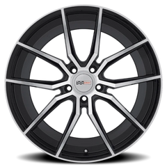 Cray Spider GB 20x9 +38 5x120mm 67.06mm Gloss Black Mirror Cut Face