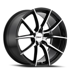 TSW Sprint SL 20x8.5 +40 5x108mm 72.1mm Gloss Black Mirror Cut Face