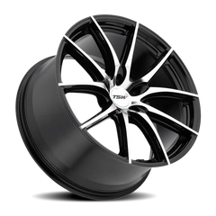 TSW Sprint SL 18x8.5 +40 5x114.3mm 76.1mm Gloss Black Mirror Cut Face