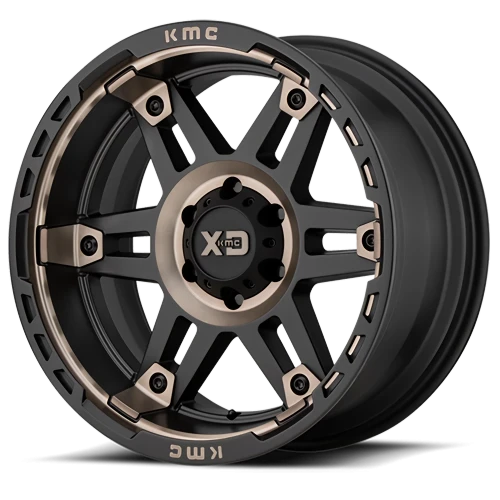 XD Series Spy II XD840 SB 20x10 -18 5x127mm 71.5mm Satin Black Dark Tint