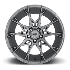 Niche Staccato M182 22x10.5 +40 5x114.3mm 72.6mm Anthracite