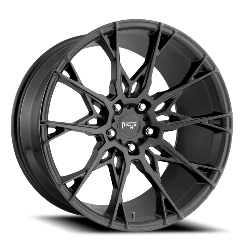 Niche Staccato M183 22x9 +38 5x112mm 66.5mm Matte Black